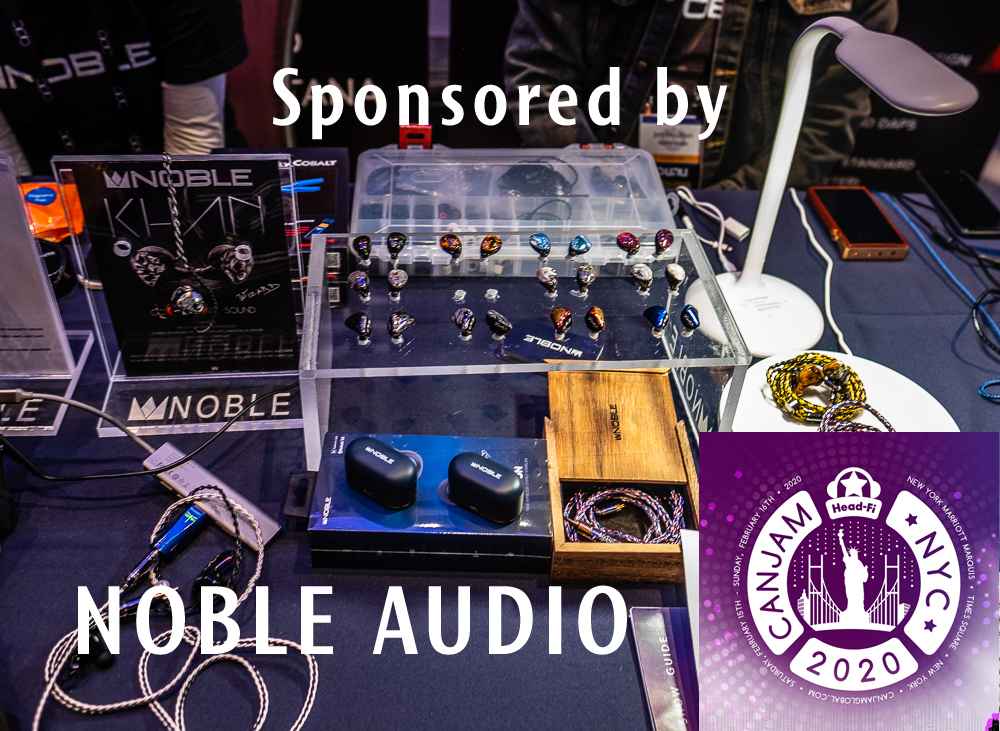 CanJam-NY-2020 Sponsored by Noble Audio
